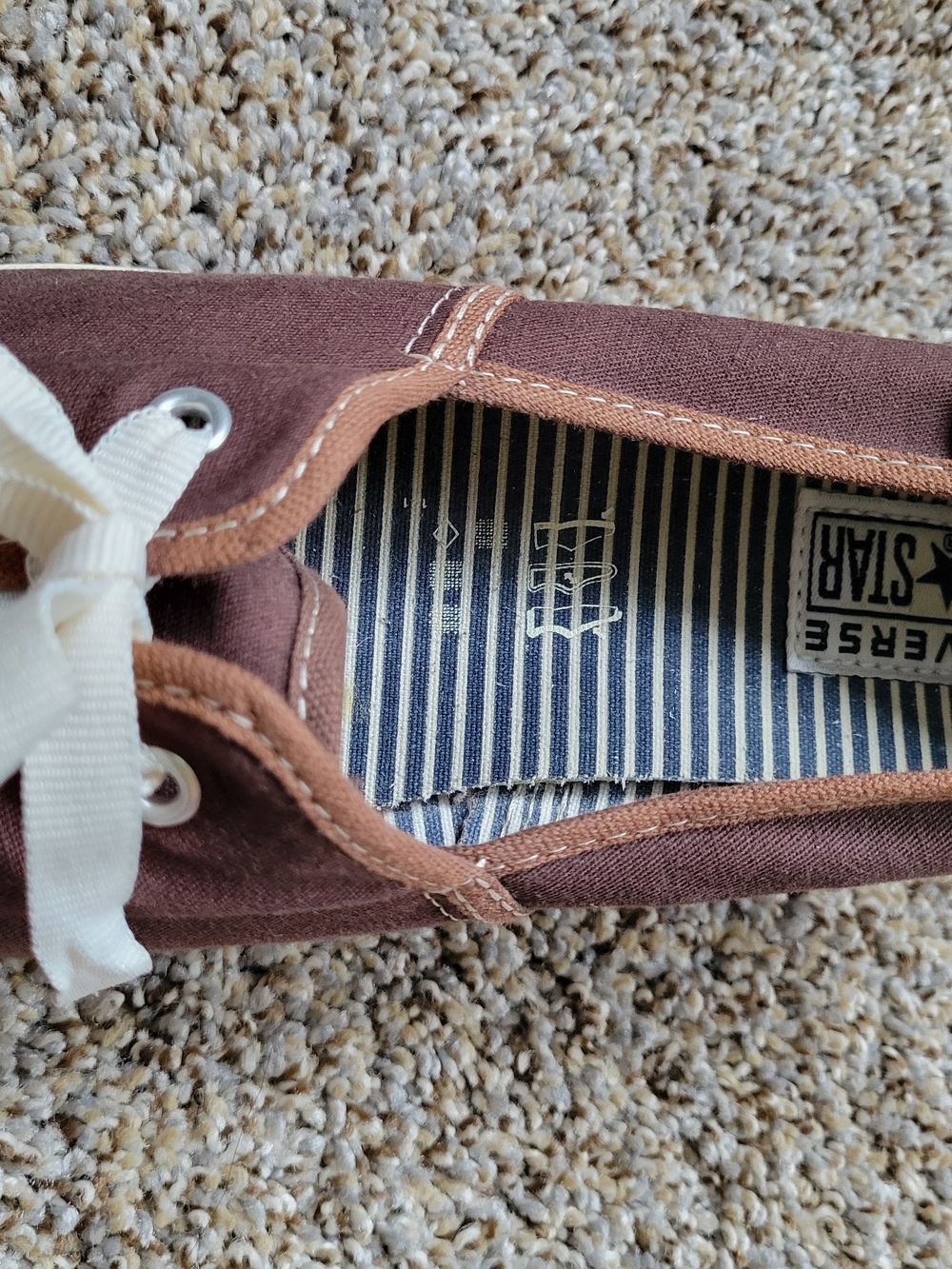 Converse Women’s Slip-On Canvas Sneakers in Brown - Picture 5 of 6